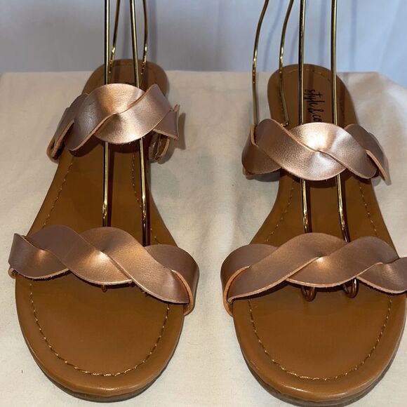 Style & Co. pink slide sandals size 8 - Picture 2 of 7